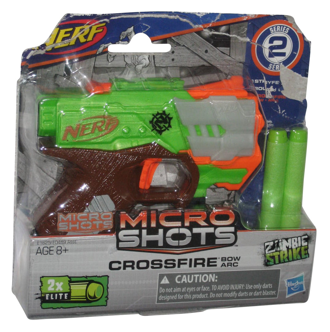 Nerf MicroShots Zombie Strike Crossfire Bow