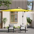 thumbnail image 3 of COSIEST 10ft Offset Patio Umbrella, Cantilever Hanging Outdoor Umbrella for Market, Backyard, Poolside, Garden, 3 of 7