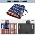 thumbnail image 6 of Pzuqiu Quilted 2-Person Golf Cart Seat Cover With 4 Pockets - Non Slip American Style Protector for EZGO Yamaha Club Car, 6 of 9