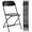 Black, variant on JIOABL 10-Piece Folding Chair Set with Non-Slip Feet, 330 lbs. Weight Capacity, for Home and Office Use, for Indoor and Outdoor Activities, White