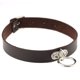 thumbnail image 1 of Sonducket Mujeres niñas gótico O-Ring Collar Punk PU cuero gargantilla collar corto collar joyería arnés para el cuello Ropa, zapatos y accesorios Miscelánea Café oscuro Sonducket PS11244-12, 1 of 6