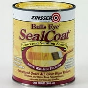 Zinsser Bulls Eye SealCoat Sanding Sealer - Quick Drying, Clear, Smooth Finish - 1 Qt.