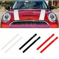 thumbnail image 3 of 2x Bonnet Stripes Hood Decal Vinyl Cover Sticker For MINI Cooper R50 R53 R56, 3 of 5