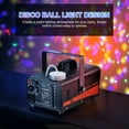 thumbnail image 7 of Smoke Machine, Fog Machine With Disco Ball Lights, 600W And 3000CFM With 13 Colorful LED Lights Effect, Wireless Remote Control, Suitable For Parties, Wedding, Halloween, And DJ Stage, Indoor, 7 of 7