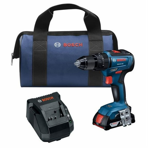 Robert Bosch Tools  18V Brushless Hammer Drill Driver with 2Ah Battery
