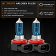 thumbnail image 3 of 2x H11B Halogen Headlight Bulbs Compatible with Kia Sportage 2011-2016 White Low Beam Kit, 3 of 10