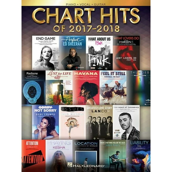 Chart Hits of 2017-2018 (Paperback)
