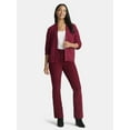 thumbnail image 3 of Time and Tru Women's Chenille Cardigan Sweater, Midweight, Sizes XS-XXXL, 3 of 5