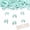 green, variant on SharkTRUE 100pcs Mini Bows for Crafts, 0.98 Inch Tiny Ribbon Bows Small Bowknot Decorations
