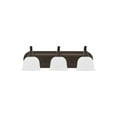 thumbnail image 2 of Sea Gull Lighting 44627-782 Wheaton - Three Light Bath Bar  Heirloom Bronze Finish with Satin Etched Glass, 2 of 2