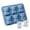 Blue Cow, variant on 3D Highland Cow Ice Cube Tray, Bunny Ice Cube Molds,Silicone Fun Shapes Ice Cube Mold for Cocktails, Bourbon, Cute Highland Cow Gifts for Holiday Stocking Stuffers