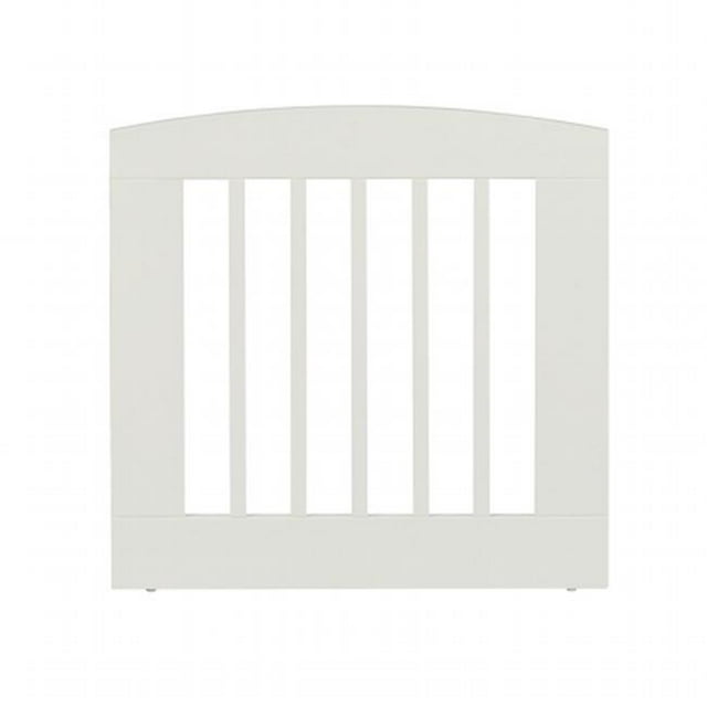 EF Furniture 152403 24 in. Ruffluv Single Panel Pet Gate Medium - White