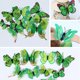 thumbnail image 3 of 48 piezas de decoraciones de pared con mariposas, pegatinas de mariposas 3D, 3 of 6