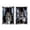 L, variant on Halloween Window Door Cover Set 2 Piece Hanging Backdrop Cloth Horror Ghost Scene Decoration for Outdoor Indoor Use