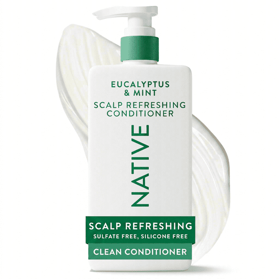 Native Scalp Refreshing Conditioner Eucalyptus & Mint with Avocado Oil, Sulfate Free 16.5 fl oz