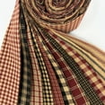 thumbnail image 4 of Farmhouse Red Plaid Homespun Fabric 2.5 X 44 inch Precut Roll (Jelly Roll)- 22 pc. by JCS, 4 of 4