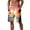 Z166-Orange, variant on XINPING 6x Swim Trunks for Men Big and Tall Casual Retro Floral Swim Trunks Quick-Dry Beach Swimming Shorts with Pockets Upf 50 Sun Protection Mens Summer Clothes