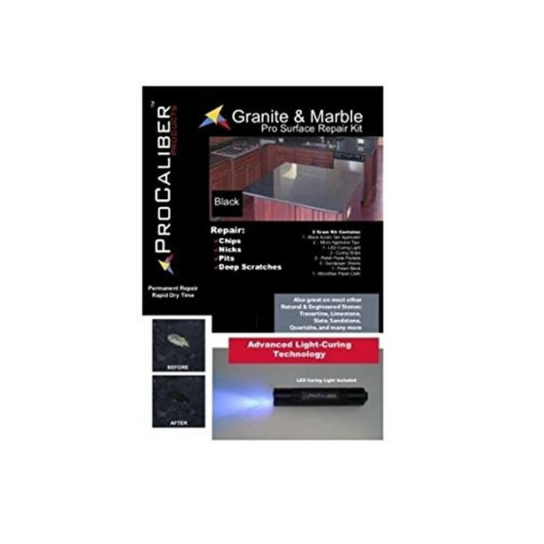 Granite Marble Surface Repair Pro Kit A Nlca Black Gel