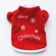 thumbnail image 6 of FAMTKT Pet Dog Winter Christmas Print Plush Clothes Pet Dog Long Sleeve Top, Dog Birthday Party Supplies, Pet Clothes, 6 of 6