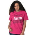 thumbnail image 5 of Cute Funny Favorite Cool Auntie Aunt Women's Graphic T Shirt Tees Brisco Brands M, 5 of 6