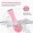 thumbnail image 2 of CkeyiN Electric Silicone Facial Brush Sonic Vibration Face Cleansing Brush Waterproof Acne Blackhead Remover Pore Cleaner 2 Side, 2 of 4