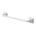 thumbnail image 1 of Self Adhesive Towel Rod Bar Wall Bath Towel Holder Rail Rack for Kitchen Bathroom - 24.5cm - White, 1 of 9