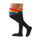 thumbnail image 3 of Calcetas extra largas Mauya Orgullo LGBT Arcoiris Pride Negro 1 Par, 3 of 5