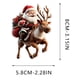 thumbnail image 3 of Adornos Colgantes Exquisitos de Acrílico, Colgante Plano de Papá Noel, Colgante para Árbol de Navidad, 3 of 5