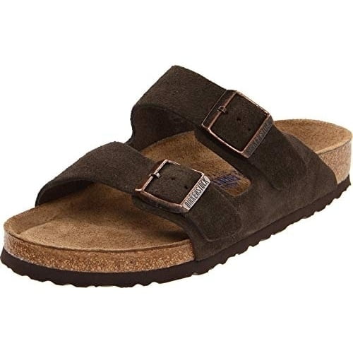 Birkenstock Arizona Soft Footbed Mocha Suede Regular Width - EU Size 37 / Women's US Size 6-6.5