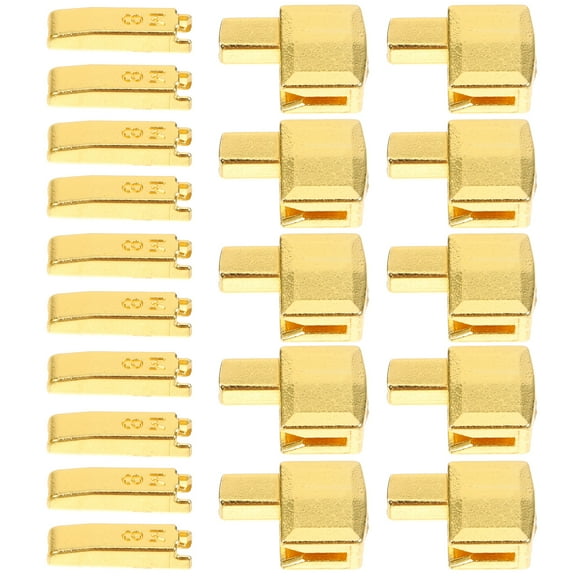 1 Set of Metal Zipper Stops Clothes Zipper Repairing Kits Zipper Stops for Repairing Zipper Supplies