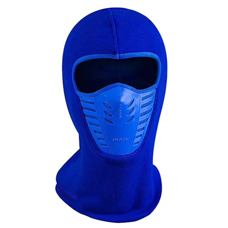 Thermal Fleece Winter Warm Hat Cycling headgear Ski Face Mask Windproof Hood 