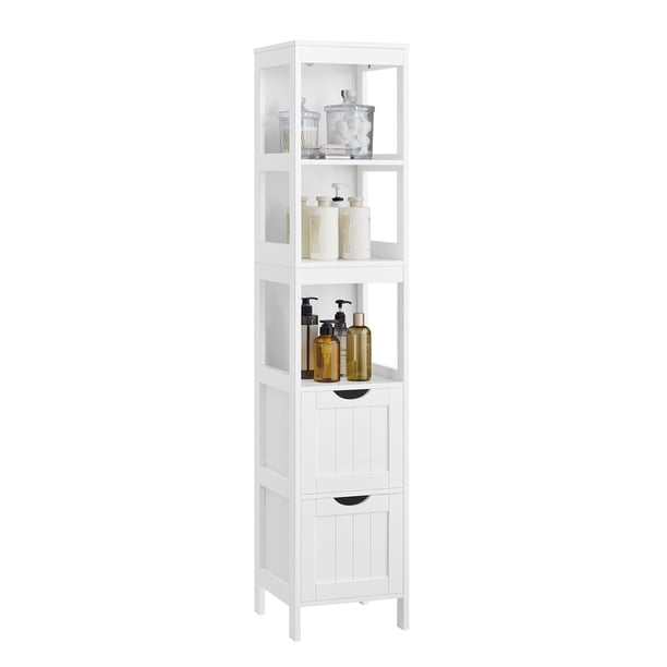 Mueble de piso para baño VASAGLE Bathroom Storage, blanco