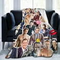 thumbnail image 2 of Blanket Tom Hiddleston Soft and Comfortable Warm Fleece Throw Blankets Gift for Room Sofa Office Bed car Camp Couch Decoration Cozy Plush Beach Blankets All Season, 2 of 5