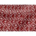 thumbnail image 4 of oneOone Tissu Jersey Viscose Rouge Géométrique Bandhani Matériel de Robe Tissu Imprimé Tissu au Mètre 60 Pouces de Large, 4 of 5