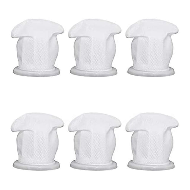 6 Pieces Replacement Filter Dirt Filter Compatible for Vorwerk Kobold VC100 Washable Cordless Hand