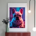 thumbnail image 2 of Diamond Art Kit for Adults, French Bulldog Neon Portrait Diamond Painting for Adults Beginners, 5D DIY Diamond Art Painting Kits, Colorful Diamond Painting Craft for Home Decor 12x16, 2 of 7