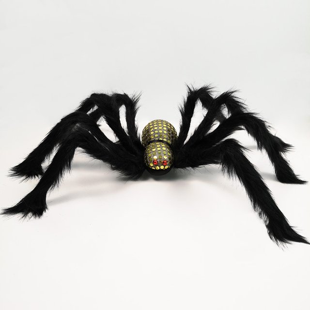 Halloween Horror Props Simulación Calavera Araña JM
