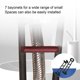 thumbnail image 2 of 4X Llave Universal para Lavabo, Llave para , Herramienta de Plomería para Grifo, Llave Giratoria para Grifo Debajo del de Alta Resistencia, 2 of 8