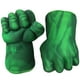thumbnail image 1 of Par de guantes de peluche con forma de muñeca Hulks, color verde, 24 cm, 1 of 1