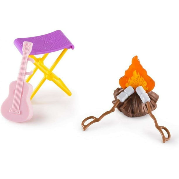 barbie camping stuff
