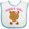 thumbnail image 3 of Inktastic Nana Girl Baby Bear Girls Baby Bib, 3 of 4