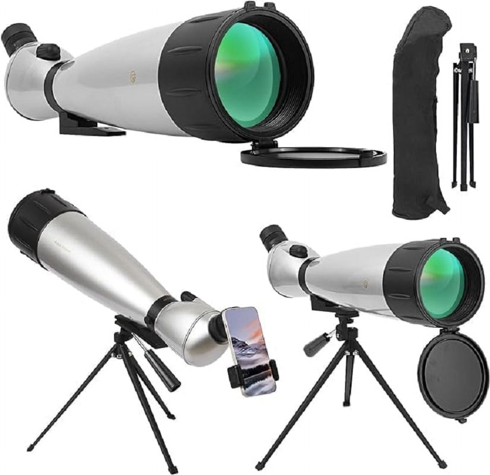  Birds Suloレモンscope Omano Smithsonian Great Outdoors Spotting Scope Set w/ 20-60
