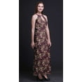 thumbnail image 5 of Bimba Floral Women Side Slits Long Casual Halter Maxi Dress Printed Party Wear-Small, 5 of 6