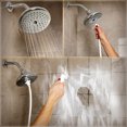 Rinse Ace 2in1 Convertible Rainfall Showerhead, Chrome