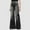 Black, variant on Babysbule Women's Pants Clearance Women's Fashion Casual Loose Washed Denim Jeans Casual Solid Stretch Slim Pants