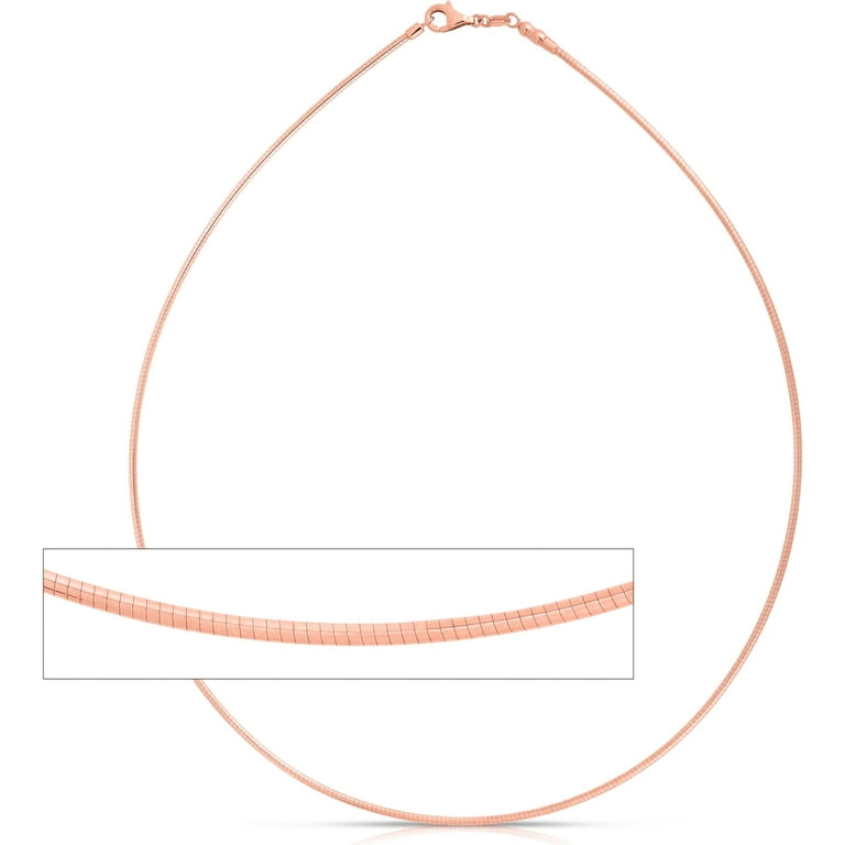 Round omega chain best sale
