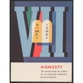 thumbnail image 3 of Joseph Binder 15x18 Black Modern Framed Museum Art Print Titled - Honesty (1957), 3 of 5