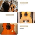 thumbnail image 2 of KAKOWELY 7pcs Durable Electric Guitar Pickup Covers Humbucker Protectors For Enhanced Performance Golden, 2 of 7