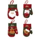 thumbnail image 1 of Navidad Tenedor Cuchara Vajilla Bolsas de regalo Santa Claus Muñeco de nieve Reno Oso Guantes Bolsillo Árbol de Navidad Decoración del hogar 4 piezas Eigraketly ZHF0171, 1 of 7