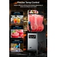 thumbnail image 4 of Leacco Commercial Slush Machine, 15L Frozen Drink Margarita Machine Smoothie Slushie Maker Stainless Steel 110V, 500W, 4 Gallon, 4 of 7